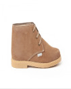 Made in Spain Boys Suede Safari Boot EU20-EU31 Brown